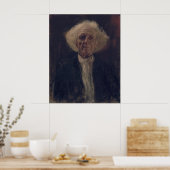 Gustav Klimt Blind Man Portret Classic Art Print (Keuken)