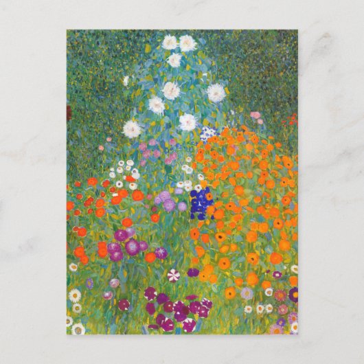Gustav Klimt: Bloedtuin Briefkaart (Voorkant)