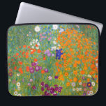 Gustav Klimt: Bloedtuin Laptop Sleeve<br><div class="desc">Een prachtige klassieke laptophoes met een kleurrijke bloemtuin,  geschilderd door de Oostenrijkse symbolische schilder Gustav Klimt.</div>