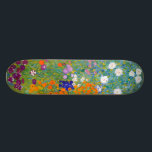 Gustav Klimt: Bloedtuin Persoonlijk Skateboard<br><div class="desc">Een prachtig klassiek skateboard met een kleurrijke bloemtuin,  geschilderd door de Oostenrijkse symbolische schilder Gustav Klimt.</div>