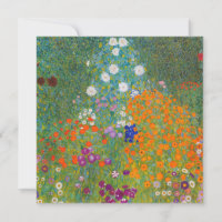 Gustav Klimt - Bloementuin