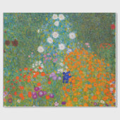 Gustav Klimt - Bloementuin Cadeaupapier (Vlak)