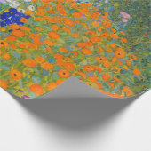 Gustav Klimt - Bloementuin Cadeaupapier (Hoek)
