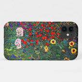 Gustav Klimt Bloementuin Case-Mate iPhone Case (Achterkant (horizontaal))