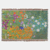 Gustav Klimt - Bloementuin Deken (Voorkant)