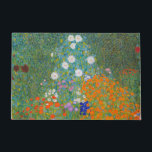 Gustav Klimt - Bloementuin Deurmat<br><div class="desc">Bloementuin - Gustav Klimt in 1905-1907</div>