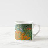 Gustav Klimt - Bloementuin Espresso Kop (Rechts)