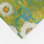 Gustav Klimt - Bloementuin Fleece Deken (Hoek)