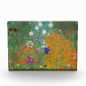 Gustav Klimt - Bloementuin Fotoblokken (Voorkant)
