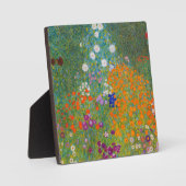Gustav Klimt - Bloementuin Fotoplaat (Voorkant)