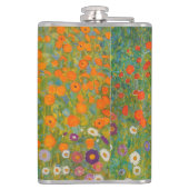 Gustav Klimt - Bloementuin Heupfles (Achterkant)