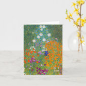 Gustav Klimt - Bloementuin Kaart (Gele Bloem)