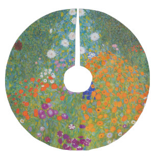 Gustav Klimt - Bloementuin Kerstboom Rok