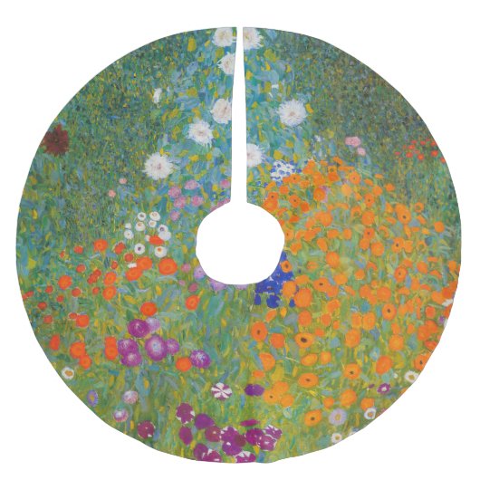 Gustav Klimt - Bloementuin Kerstboom Rok (Voorkant)