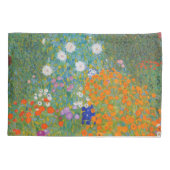 Gustav Klimt - Bloementuin Kussensloop (Achterkant)