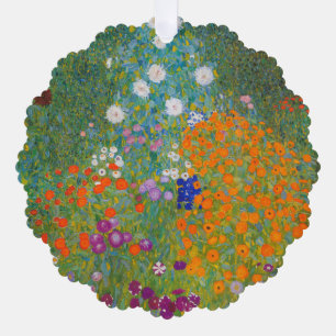Gustav Klimt - Bloementuin Ornament Kaart