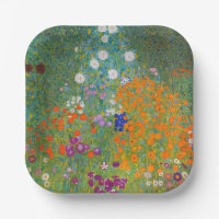 Gustav Klimt - Bloementuin