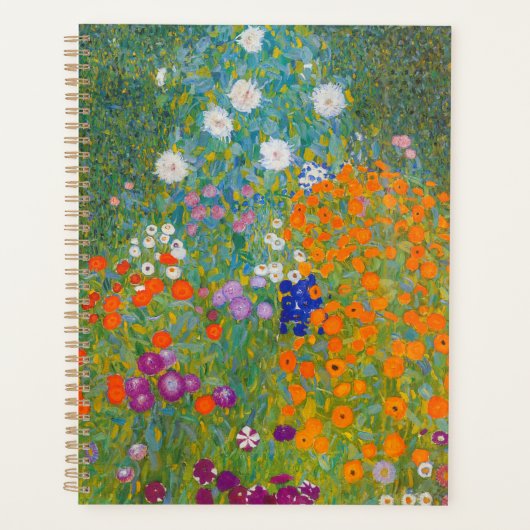Gustav Klimt - Bloementuin Planner (Voorkant)