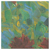 Gustav Klimt - Bloementuin Stof (Close Up)