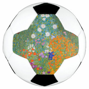 Gustav Klimt - Bloementuin Voetbal
