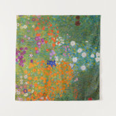 Gustav Klimt - Bloementuin Wandkleed (Voorkant (horizontaal))