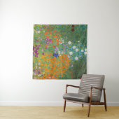 Gustav Klimt - Bloementuin Wandkleed (In Situ (horizontaal))