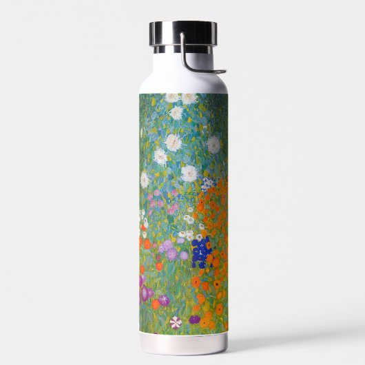 Gustav Klimt - Bloementuin Waterfles (Links)