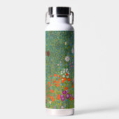 Gustav Klimt - Bloementuin Waterfles (Voorkant)