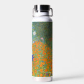 Gustav Klimt - Bloementuin Waterfles (Achterkant)