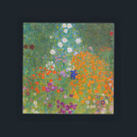 Gustav Klimt - Bloemtuin Acryl Dienblad<br><div class="desc">Bloemtuin - Gustav Klimt in 1905-1907</div>