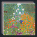 Gustav Klimt - Bloemtuin Automagneet<br><div class="desc">Bloemtuin - Gustav Klimt in 1905-1907</div>