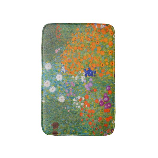 Gustav Klimt - Bloemtuin Badmat (Voorkant Verticaal)