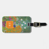 Gustav Klimt - Bloemtuin Bagagelabel (Voorkant horizontaal)