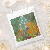 Gustav Klimt - Bloemtuin Bedankzakje (Geknipt)