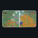 Gustav Klimt - Bloemtuin Beer Pong Tafel<br><div class="desc">Bloemtuin - Gustav Klimt in 1905-1907</div>