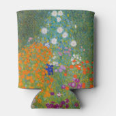 Gustav Klimt - Bloemtuin Blikjeskoeler (Achterkant)