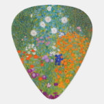 Gustav Klimt - Bloemtuin Gitaar Plectrum<br><div class="desc">Bloemtuin - Gustav Klimt in 1905-1907</div>