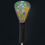 Gustav Klimt - Bloemtuin Golfheadcover<br><div class="desc">Bloemtuin - Gustav Klimt in 1905-1907</div>