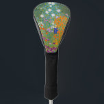Gustav Klimt - Bloemtuin Golfheadcover<br><div class="desc">Bloemtuin - Gustav Klimt in 1905-1907</div>