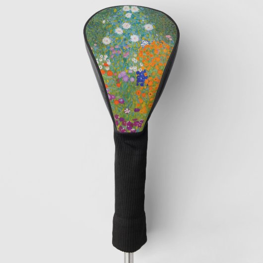 Gustav Klimt - Bloemtuin Golfheadcover (Voorkant)