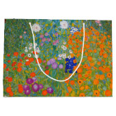 Gustav Klimt - Bloemtuin Groot Cadeauzakje (Achterkant)