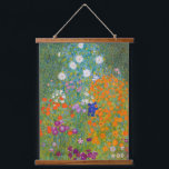 Gustav Klimt - Bloemtuin Hangend Wandkleed<br><div class="desc">Bloemtuin - Gustav Klimt in 1905-1907</div>