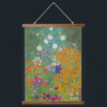Gustav Klimt - Bloemtuin Hangend Wandkleed<br><div class="desc">Bloemtuin - Gustav Klimt in 1905-1907</div>