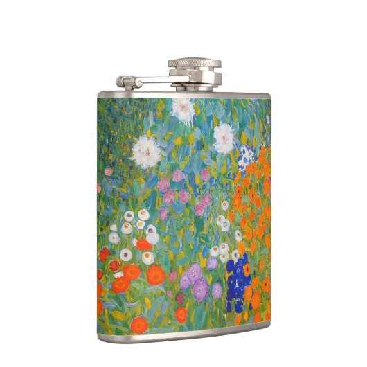 Gustav Klimt - Bloemtuin Heupfles (Rechts)