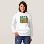 Gustav Klimt - Bloemtuin Hoodie (Voorkant volledig)