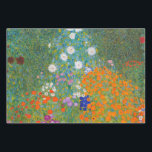 Gustav Klimt - Bloemtuin Inpakpapier Vel<br><div class="desc">Bloemtuin - Gustav Klimt in 1905-1907</div>
