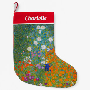 Gustav Klimt - Bloemtuin Kleine Kerstsok