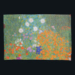 Gustav Klimt - Bloemtuin Kussensloop<br><div class="desc">Bloemtuin - Gustav Klimt in 1905-1907</div>