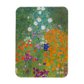 Gustav Klimt - Bloemtuin Magneet (Verticaal)
