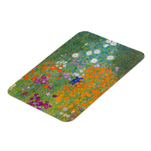 Gustav Klimt - Bloemtuin Magneet (Linkerzijde)
